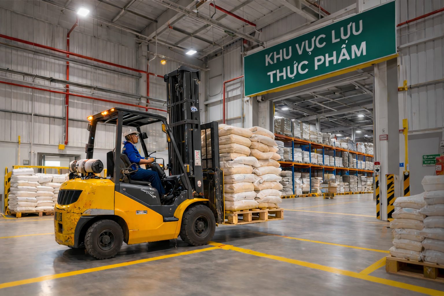 kho lưu trữ thực phẩm