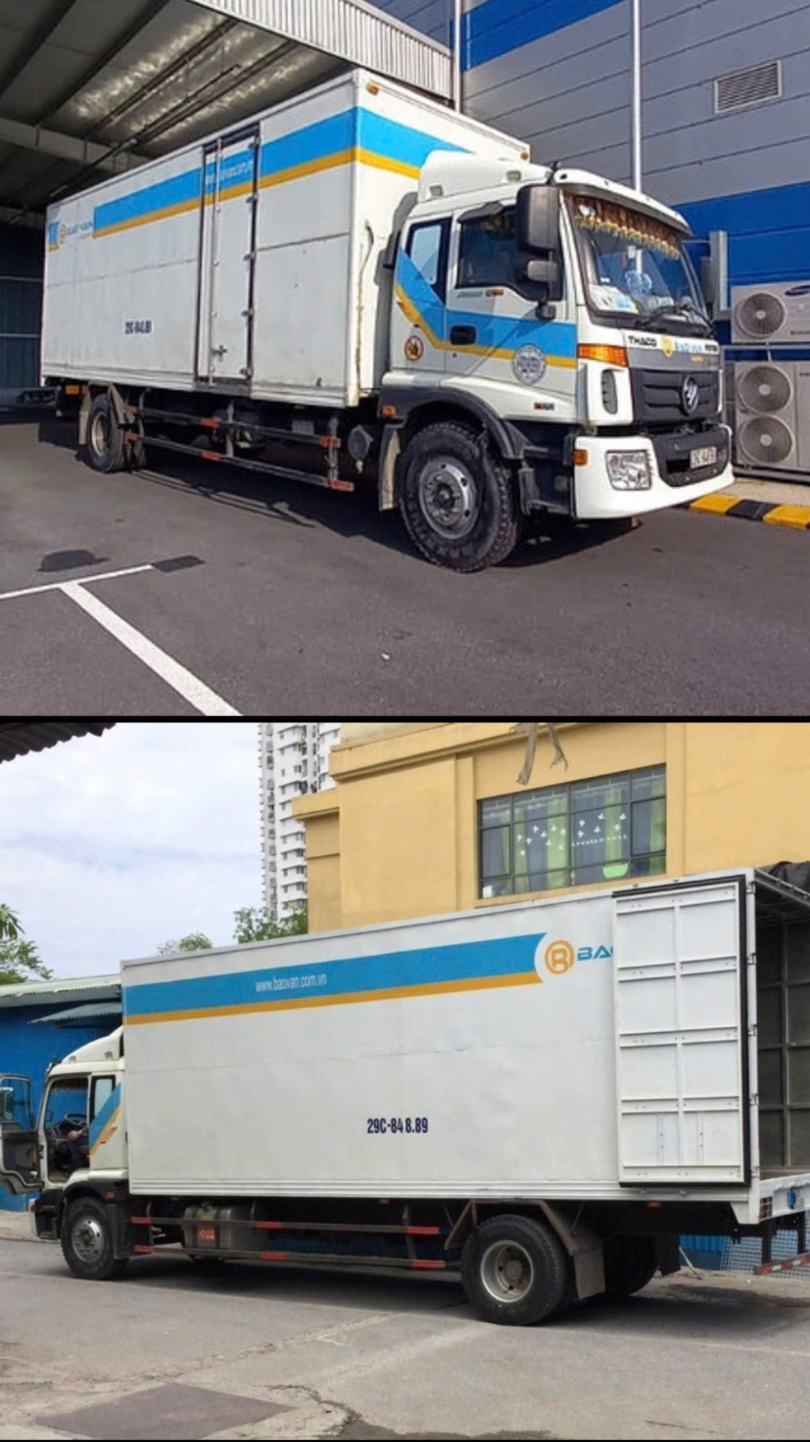 Xe tải trung Bảo Vận