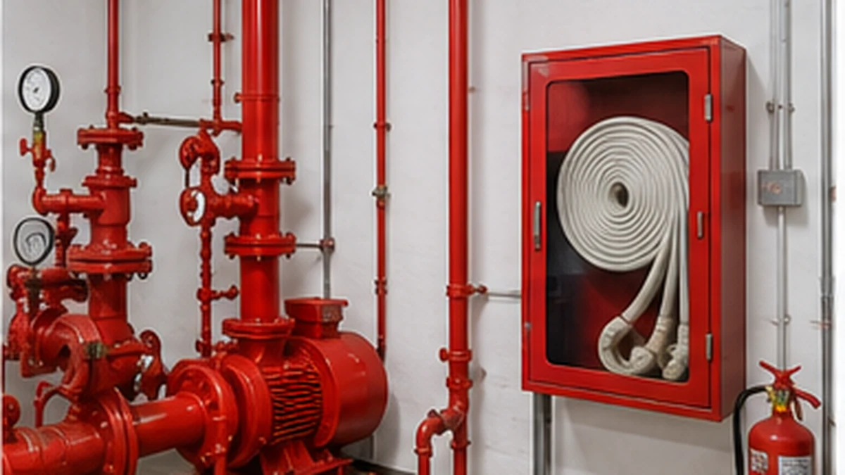 Hệ thống chữa cháy bọt foam cho kho chứa dung môi dễ cháy