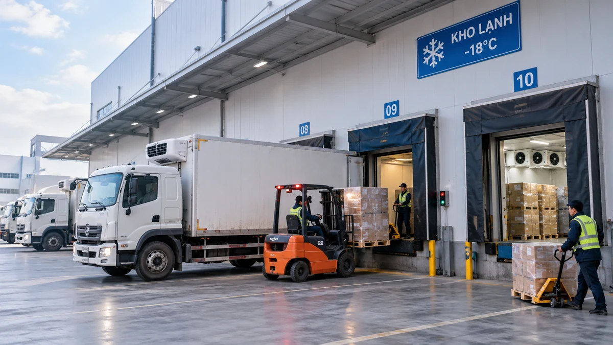 Kho lạnh và cross docking – các loại kho bãi theo chức năng