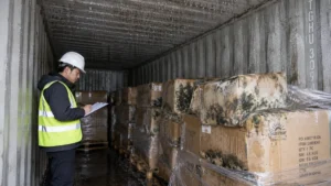 Hàng trong container bị ẩm mốc: nguyên nhân và cách phòng tránh
