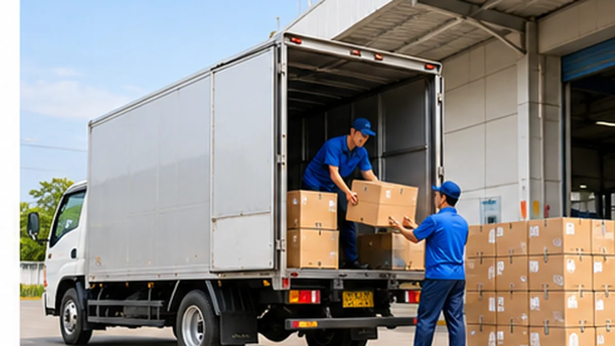 Giao hàng nội thành Hà Nội bằng xe nhỏ theo khung giờ cho phép